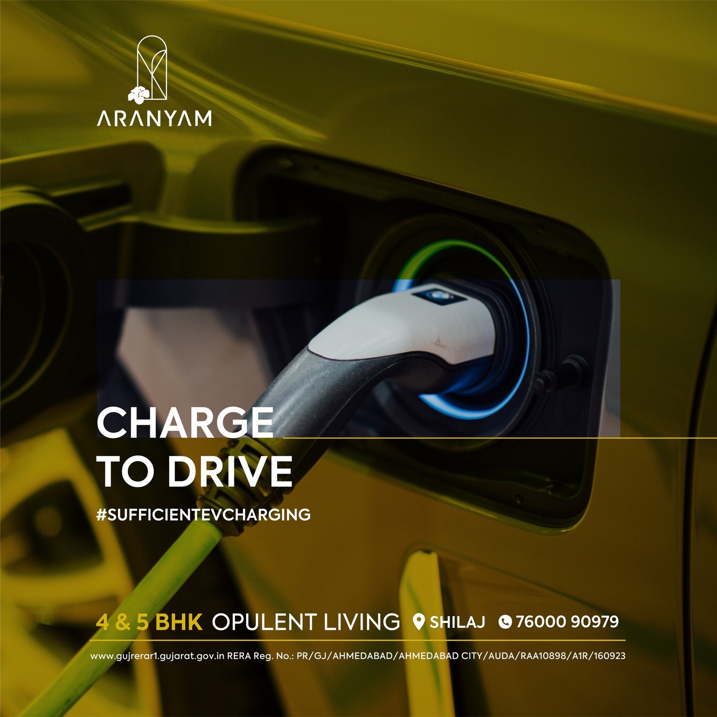 Aaryavart Developers,  AaryanDevelopers, Aranyam, OpulentLiving, 4BHK, 5BHK, EVCharging, InvestInAranyam, Investment, RealEstate, Property, Shilaj, Ahmedabad